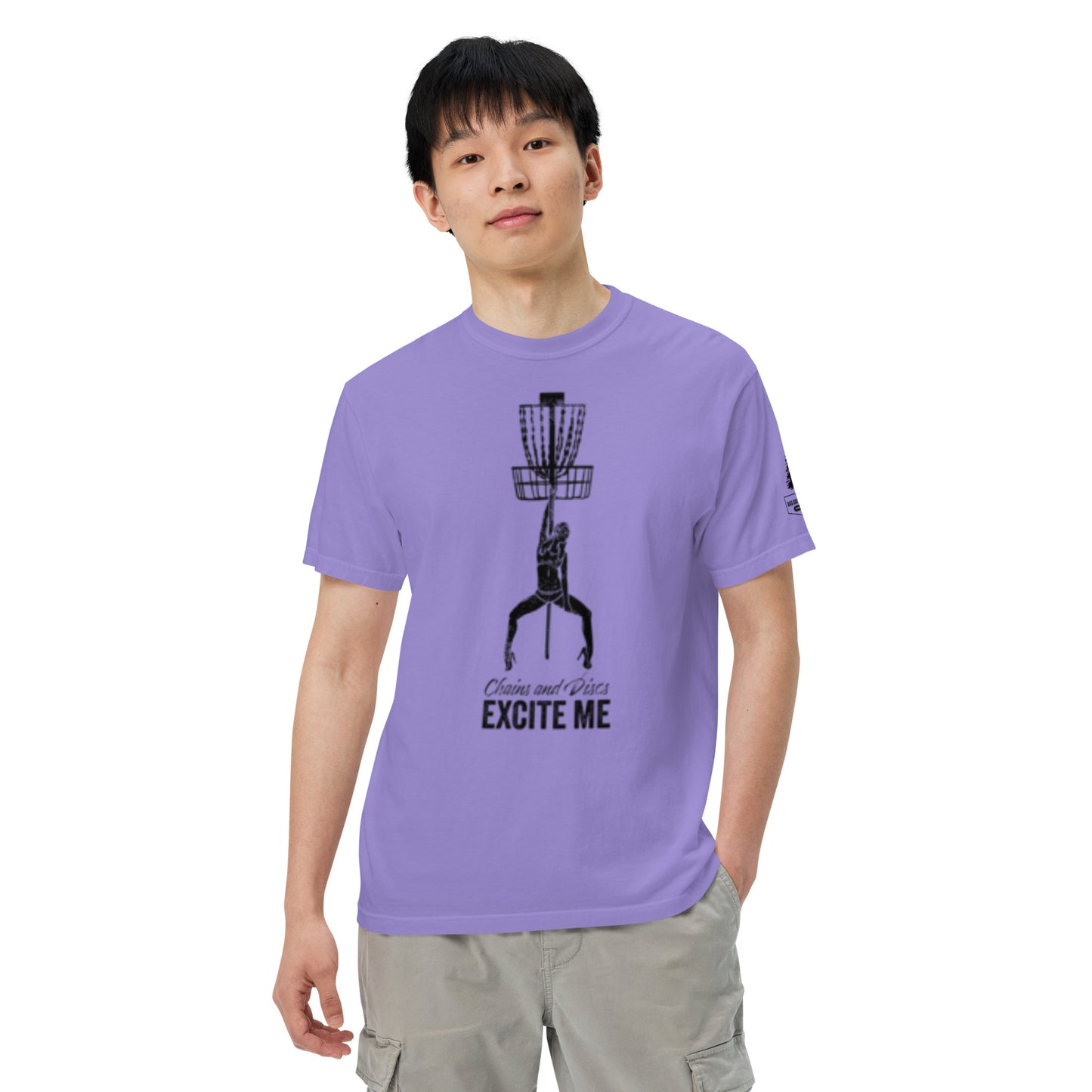 Chains and Disc's Excite Me Heavy Tee